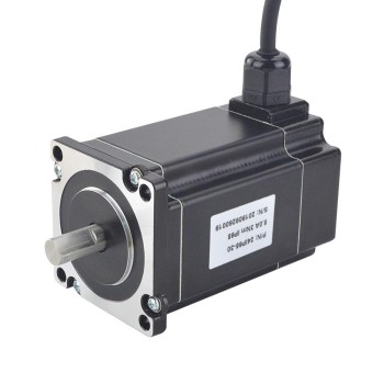 P Series IP65 Waterproof Nema 24 Stepper Motor 5.0A 3Nm(424.92oz.in) P Series IP65 Waterproof Nema 24 Stepper Motor 5.0A 3Nm(424.92oz.in)