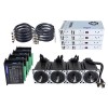 TS Series 4 Axis 9.0Nm(1274.5oz.in) Nema 34 Closed Loop Stepper Kit w/ Power Supply - 4-CLTS90-V41 | StepperOnline UK