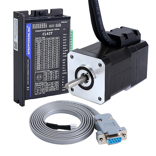1 Axis Closed Loop Stepper CNC Kit 52Ncm(73.64oz.in) Nema 17 Motor & Driver - 1-CL42T-S05-V41 | StepperOnline UK