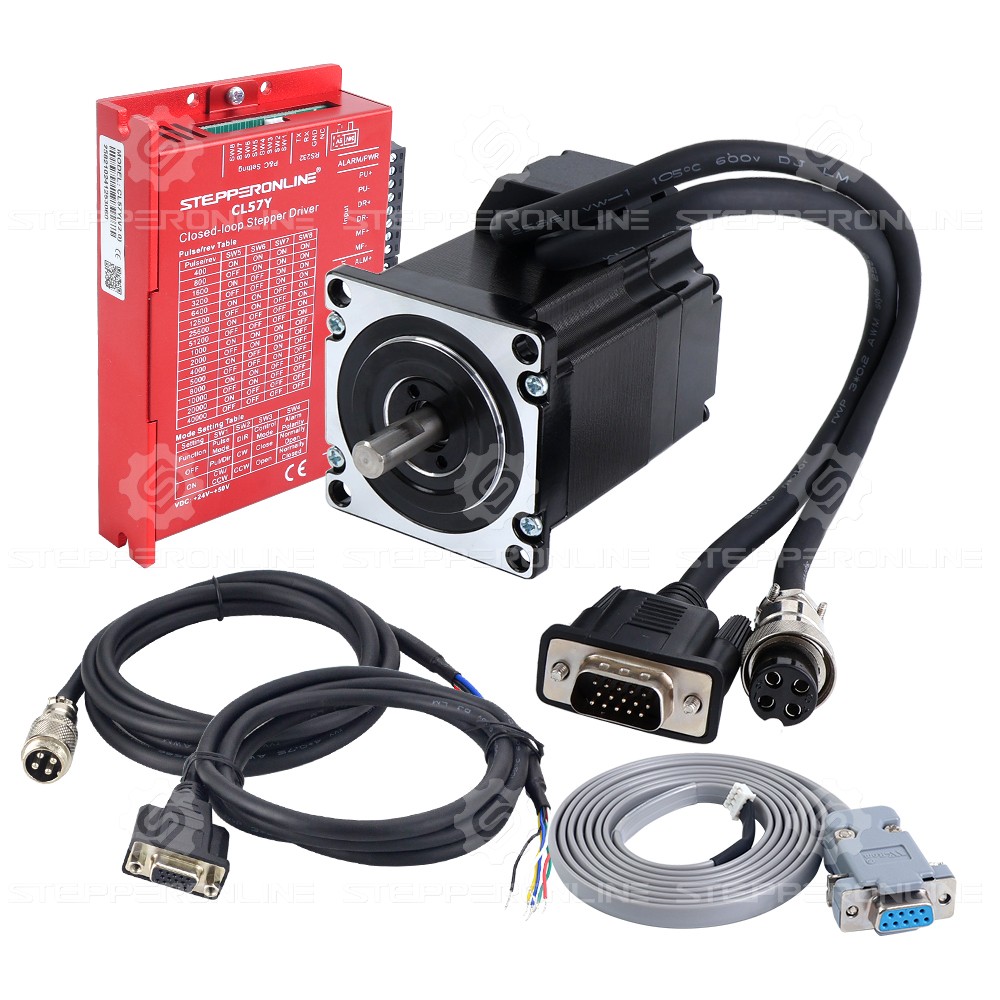 【新品未使用】MODULAR LOOP SYSTEM type-1 YS Series 1 Axis Closed Loop Stepper CNC Kit V2.0 1.20Nm(169.93oz