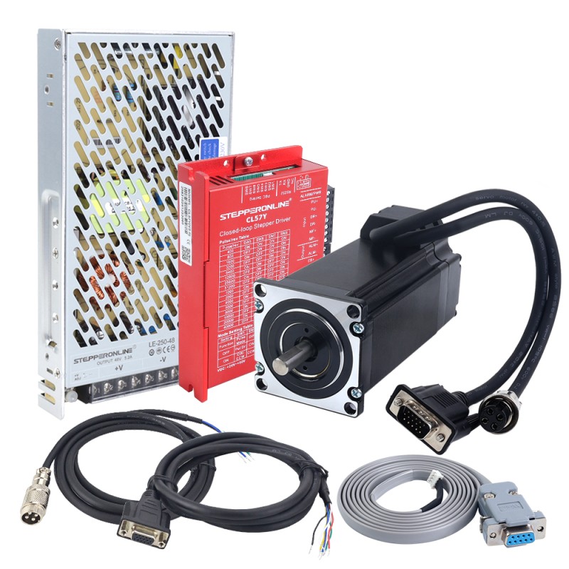 YS Series 1 Axis Closed Loop Stepper CNC Kit V2.0 3.00Nm(424.83oz.in) Nema 23 Motor & Power Supply - 1-CLYS30S-V20 | StepperOnline UK