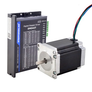 1 Axis Stepper CNC Kit 2.00Nm(283.22oz.in) Nema 23 Stepper Motor & Driver