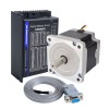 TES Series 1 Axis Stepper CNC Kit 4.5Nm(637.25oz.in) Nema 34 Stepper Motor & Driver DM860TE - 1-DM860TE-34HS31 | StepperOnline UK