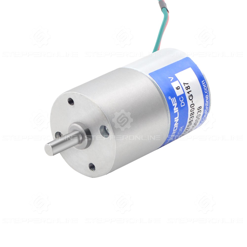 SGE27-27063800-G187 | Brushed 6V DC Gear Motor 1.2Kg.cm/15RPM 187