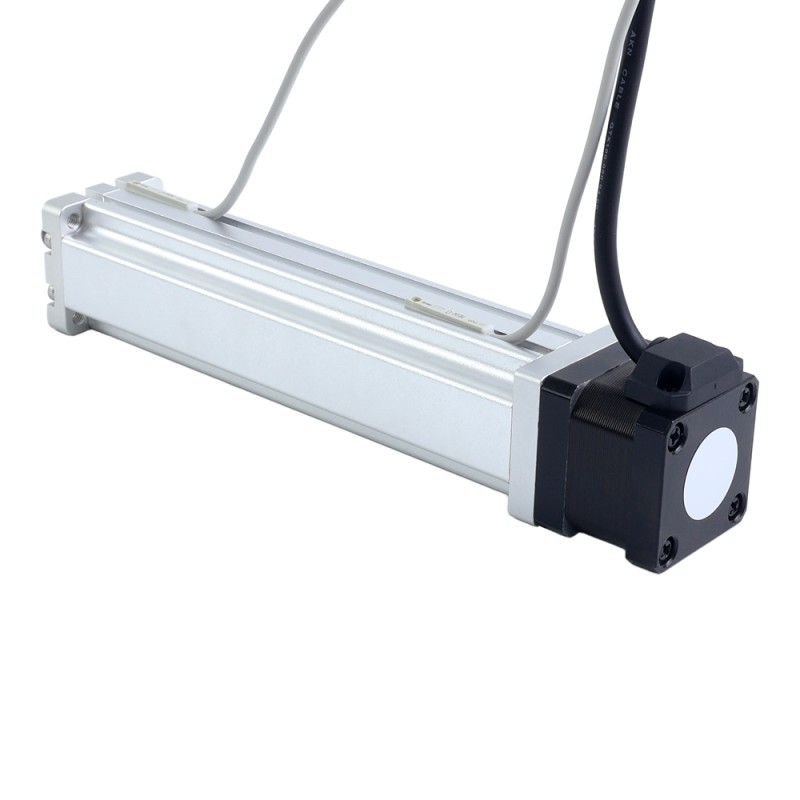 Nema 14 Ball Screw Electric Cylinder 1.5A Stroke 100mm 0.14Nm(19.83oz.in) Lead 12mm(0.47244) with Limit Switch - LCB14S13B2B15-100D | StepperOnline UK