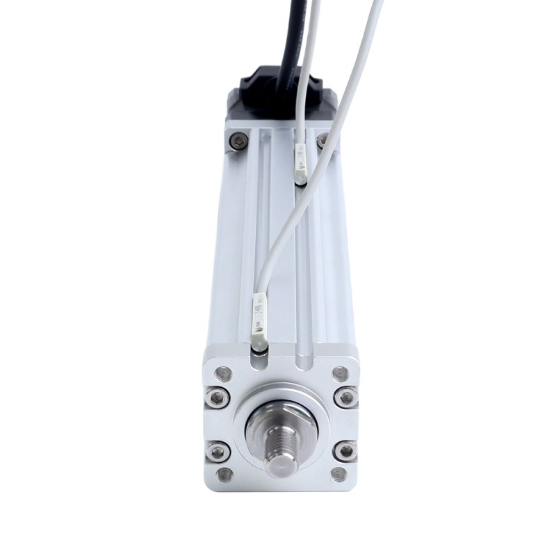 Nema 14 Ball Screw Electric Cylinder 1.5A Stroke 100mm 0.14Nm(19.83oz.in) Lead 12mm(0.47244) with Limit Switch - LCB14S13B2B15-100D | StepperOnline UK