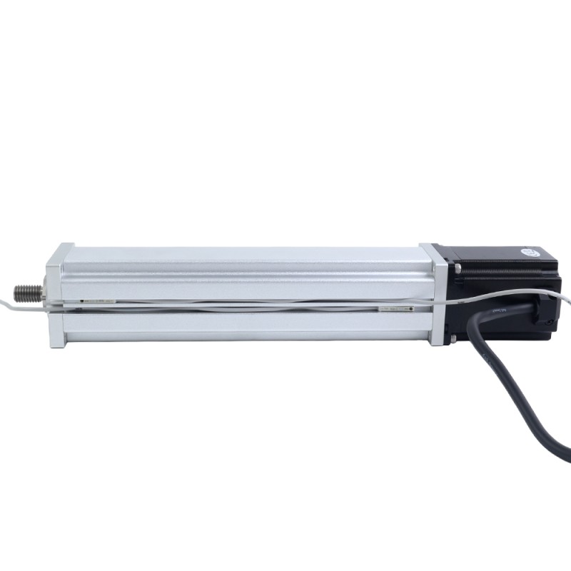 Nema 23 Ball Screw Electric Cylinder 4.0A Stroke 200mm 2.0Nm(283.22oz.in) Lead 10mm(0.3937) with Limit Switch - LCB23S30B1L40-200D | StepperOnline UK