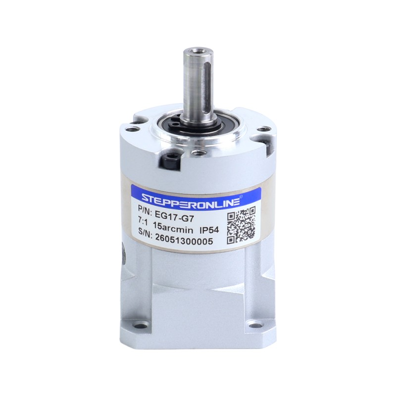 EG Series Planetary Gearbox Gear Ratio 7:1 Backlash 15arc-min for Nema 17 Stepper Motor - EG17-G7 | StepperOnline UK