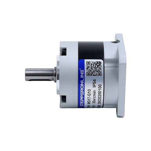 MG Series Planetary Gearbox Gear Ratio 10:1 Backlash 30arc-min for Nema 17 Stepper Motor - MG17-G10 | StepperOnline UK