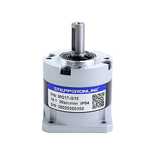 MG Series Planetary Gearbox Gear Ratio 10:1 Backlash 30arc-min for Nema 17 Stepper Motor - MG17-G10 | StepperOnline UK