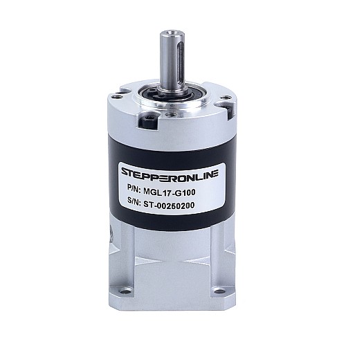 MGL Series Planetary Gearbox Gear Ratio 100:1 Backlash 45arc-min for 5mm Shaft Standard Nema 17 Stepper Motor - MGL17-G100 | StepperOnline UK