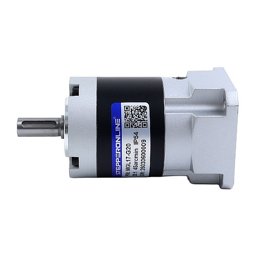 MGL Series Planetary Gearbox Gear Ratio 20:1 Backlash 45arc-min for 5mm Shaft Standard Nema 17 Stepper Motor - MGL17-G20 | StepperOnline UK