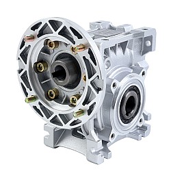 MRVR040 Worm Drive Gearbox 80:1 Ratio Φ14mm Input Shaft with 71B14 Motor Input Flange