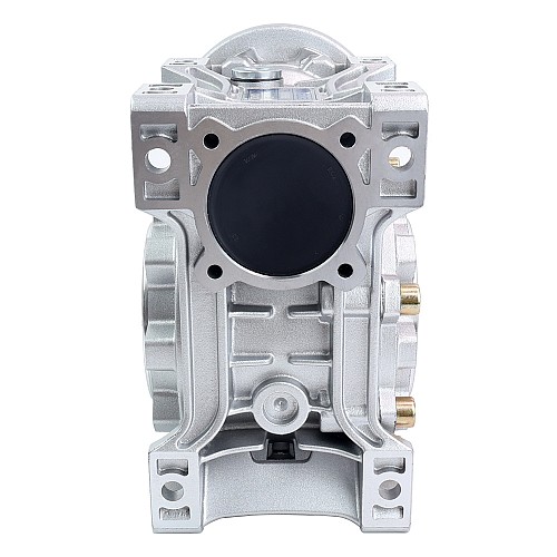 MRVR063 Worm Drive Gearbox 20:1 Ratio Φ14mm Input Shaft with 71B14 Motor Input Flange - MRVR063FB3-G20-D14 | StepperOnline UK