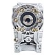 MRVR063 Worm Drive Gearbox 20:1 Ratio Φ14mm Input Shaft with 71B14 Motor Input Flange - MRVR063FB3-G20-D14 | StepperOnline UK