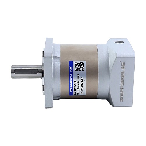 TG Series 60mm 50:1 Planetary Gearbox Backlash 15arc-min for Servo Motors - TG60-G50 | StepperOnline UK