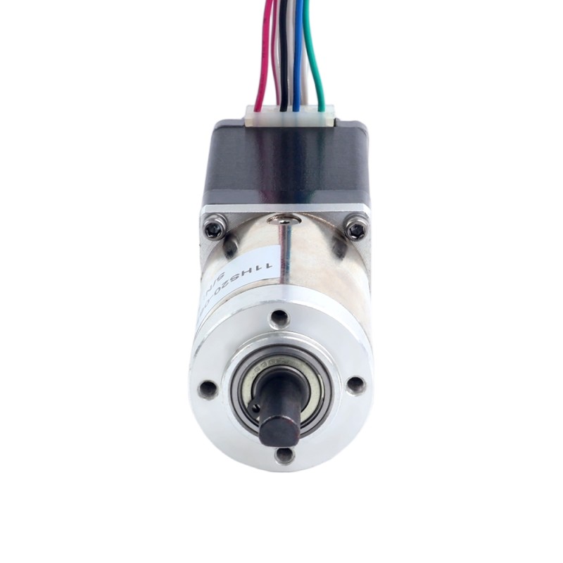 Nema 11 Closed-loop Geared Stepper L=51mm Gear Raio 100:1 Encoder 300PPR - 11HS20-0674D-PG100-E22-300 | StepperOnline UK