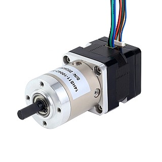 14HS11-1004D-ME1K-PG19 | Nema 14 Stepper Motor with Planetary Gearbox Gear  Ratio 19:1 & Magnetic Encoder 1000PPR(4000CPR) | StepperOnline UK