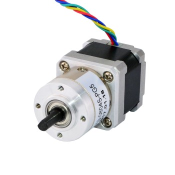 Nema 14 Stepper Motor Bipolar L=34mm w/ Gear Ratio 5:1 Planetary Gearbox