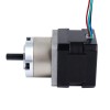 Nema 17 Stepper Motor Bipolar L=34mm w/ Gear Ratio 5:1 Planetary Gearbox with 300mm Cable & Connector - 17HS13-0404S-PG5-C4 | StepperOnline UK