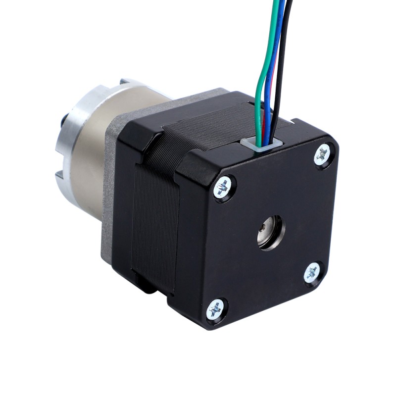 Nema 17 Stepper Motor Bipolar L=34mm w/ Gear Ratio 5:1 Planetary Gearbox with 300mm Cable & Connector - 17HS13-0404S-PG5-C4 | StepperOnline UK