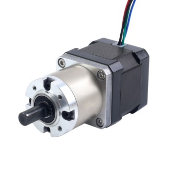 Nema 17 Stepper Motor Bipolar L=40mm w/ Gear Ratio 27:1 Planetary Gearbox