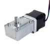 Nema 17 Stepper Motor L=39mm 1.68A Gear Ratio 40:1 Square Worm Geabox - 17HS15-1684S-WG40 | StepperOnline UK