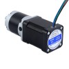 Nema 17 Stepper Motor Bipolar L=60mm w/ Gear Ratio 100:1 MG Series Planetary Gearbox - 17HS24-2104S-MG100 | StepperOnline UK