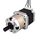 Nema 23 Stepper Motor Bipolar L=56mm w/ Gear Ratio 4:1 Planetary Gearbox & Pin Connector - 23HS22-2804SX-PG4 | StepperOnline UK
