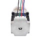 Nema 23 Stepper Motor Bipolar L=56mm w/ Gear Ratio 4:1 Planetary Gearbox & Pin Connector - 23HS22-2804SX-PG4 | StepperOnline UK