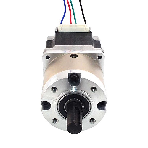 Nema 23 Stepper Motor Bipolar L=56mm w/ Gear Ratio 4:1 Planetary Gearbox & Pin Connector - 23HS22-2804SX-PG4 | StepperOnline UK