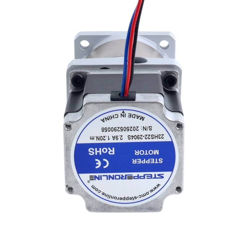 Nema 23 Stepper Motor Bipolar L=54.5mm w/ Gear Ratio 50:1 EG Series Planetary Gearbox - 23HS22-2904S-EGS50 | StepperOnline UK