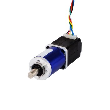 Nema 8 Stepper Motor Unipolar L=30mm w/ Gear Ratio 90:1 Planetary Gearbox