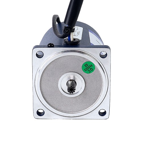 6W 110VAC 60Hz 1.8-31RPM 1.36Nm(192.59oz.in) Flange 60mm Spur Gearbox Single-phase AC Variable Speed Motor - 2IK6RGN-A/2GN50K | StepperOnline UK
