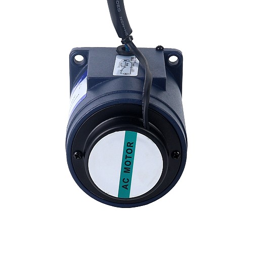 15W 110VAC 60Hz 0.45-7.75RPM 5.00Nm(708.06oz.in) Flange 70mm Spur Gearbox Single-phase AC Variable Speed Motor - 3IK15RGN-A/3GN200K | StepperOnline UK