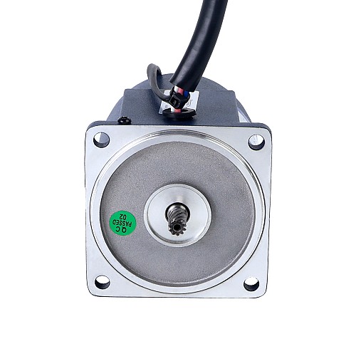15W 220VAC 50Hz 0.45-6.75RPM 5.00Nm(708.06oz.in) Flange 70mm Spur Gearbox Single-phase AC Variable Speed Motor - 3IK15RGN-C/3GN200K | StepperOnline UK