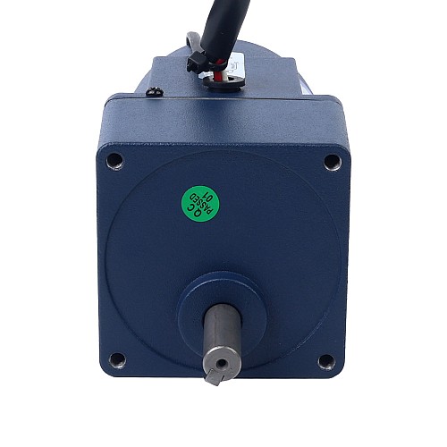 15W 110VAC 60Hz 0.45-7.75RPM 5.00Nm(708.06oz.in) Flange 70mm Spur Gearbox Single-phase AC Variable Speed Motor - 3IK15RGN-A/3GN200K | StepperOnline UK