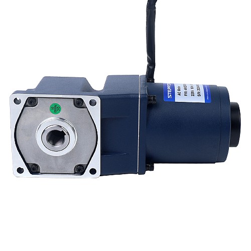 25W 110VAC 60Hz 0.5-8.61RPM 16.00Nm(2265.76oz.in) Flange 80mm Right Angle Gearbox Single-phase AC Variable Speed Motor - 4IK25RGN-A/4GN180RC | StepperOnline UK