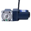 25W 110VAC 60Hz 4.5-77.5RPM 2.60Nm(368.19oz.in) Flange 80mm Right Angle Gearbox Single-phase AC Variable Speed Motor - 4IK25RGN-A/4GN20RT | StepperOnline UK