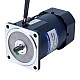 120W 220VAC 50Hz 9-135RPM 7.29Nm(1032.35oz.in) Flange 90mm Spur Gearbox Single-phase AC Variable Speed Motor - 5IK120RGU-CF/5GU10KB | StepperOnline UK