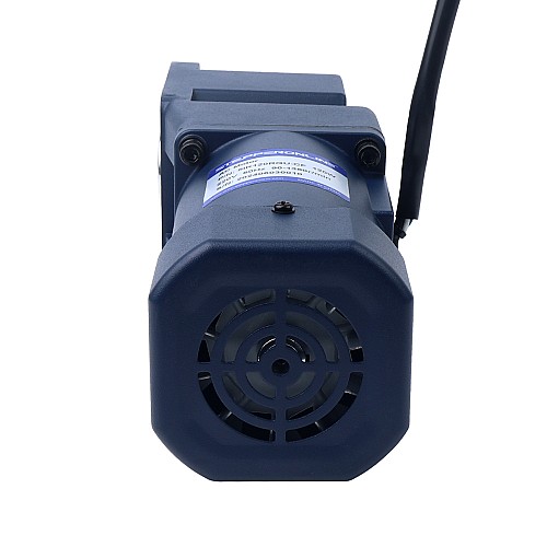 120W 220VAC 50Hz 0.5-7.5RPM 40.00Nm(5664.4oz.in) Flange 90mm Right Angle Gearbox Single-phase AC Variable Speed Motor - 5IK120RGU-CF/5GU180RC | StepperOnline UK