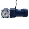 120W 110VAC 60Hz 0.9-15.5RPM 40.00Nm(5664.4oz.in) Flange 90mm Right Angle Gearbox Single-phase AC Variable Speed Motor - 5IK120RGU-AF/5GU100RT | StepperOnline UK