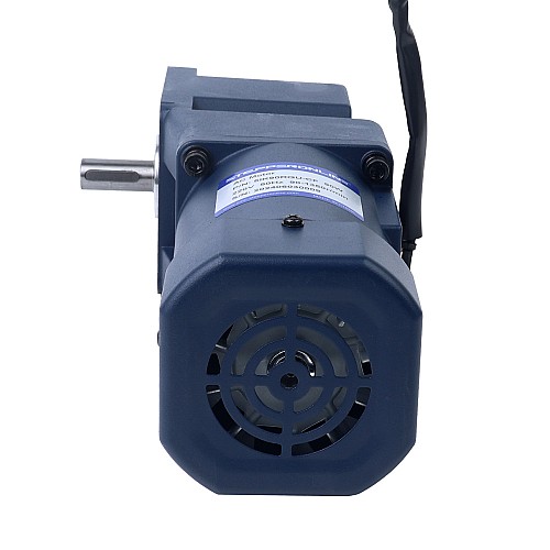 90W 110VAC 60Hz 0.9-15.5RPM 40.00Nm(5664.4oz.in) Flange 90mm Right Angle Gearbox Single-phase AC Variable Speed Motor - 5IK90RGU-AF/5GU100RT | StepperOnline UK