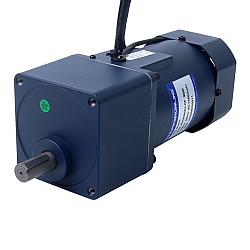 90W 110VAC 60Hz 3-51.67RPM 10.43Nm(1477.01oz.in) Flange 90mm Spur Gearbox Single-phase AC Variable Speed Motor