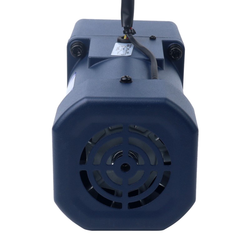 90W 110VAC 60Hz 9-155RPM 4.37Nm(618.84oz.in) Flange 90mm Spur Gearbox Single-phase AC Variable Speed Motor - 5IK90RGU-AF/5GU10KB | StepperOnline UK