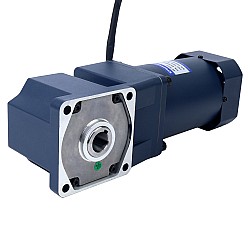 200W 110VAC 60Hz 9-155RPM 10.00Nm(1416.1oz.in) Flange 104mm Right Angle Gearbox Single-phase AC Variable Speed Motor