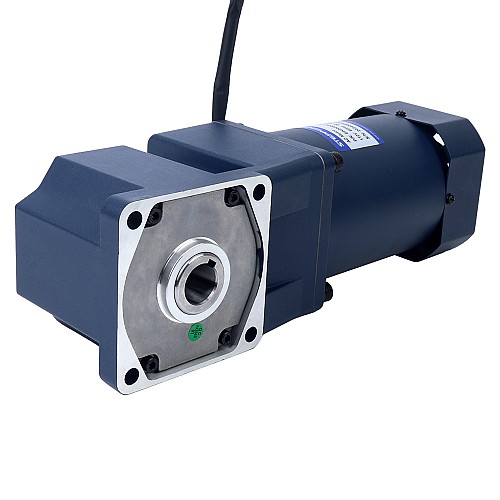 200W 110VAC 60Hz 1.8-31RPM 47.00Nm(6655.67oz.in) Flange 104mm Right Angle Gearbox Single-phase AC Variable Speed Motor - 6IK200RGU-AF/6GU50RC | StepperOnline UK