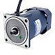 200W 220VAC 50Hz 0.5-7.5RPM 60.00Nm(8496.6oz.in) Flange 104mm Right Angle Gearbox Single-phase AC Variable Speed Motor - 6IK200RGU-CF/6GU180RT | StepperOnline UK