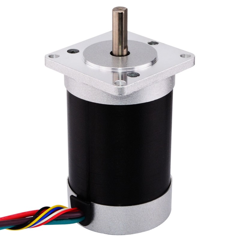 24V 3500RPM 0.6Nm 220W 14.0A Ф57x89mm Brushless DC Motor - 57BLR90-24-01 | StepperOnline UK