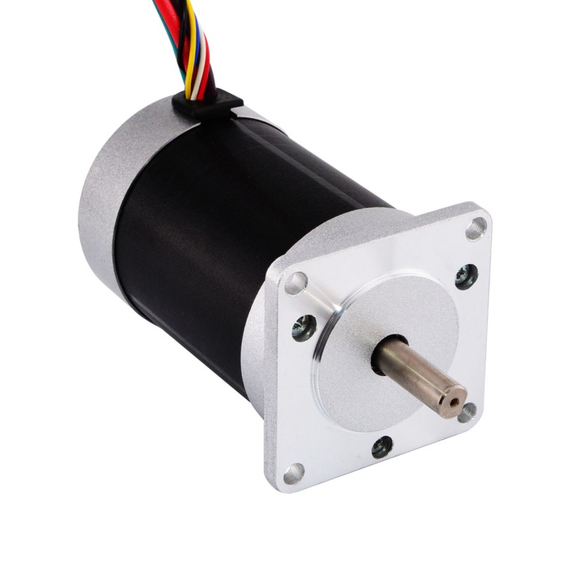 24V 3500RPM 0.6Nm 220W 14.0A Ф57x89mm Brushless DC Motor - 57BLR90-24-01 | StepperOnline UK